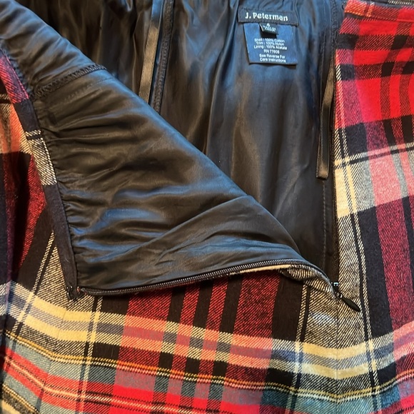 J Peterman Flannel and Lace Maxi Skirt Size 4 - Picture 7 of 12